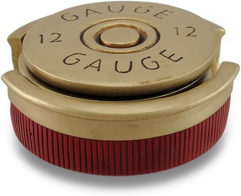 HomeWetBar Shotgun Shell Coaster Set RedGold By HomeWetBar - Image 4