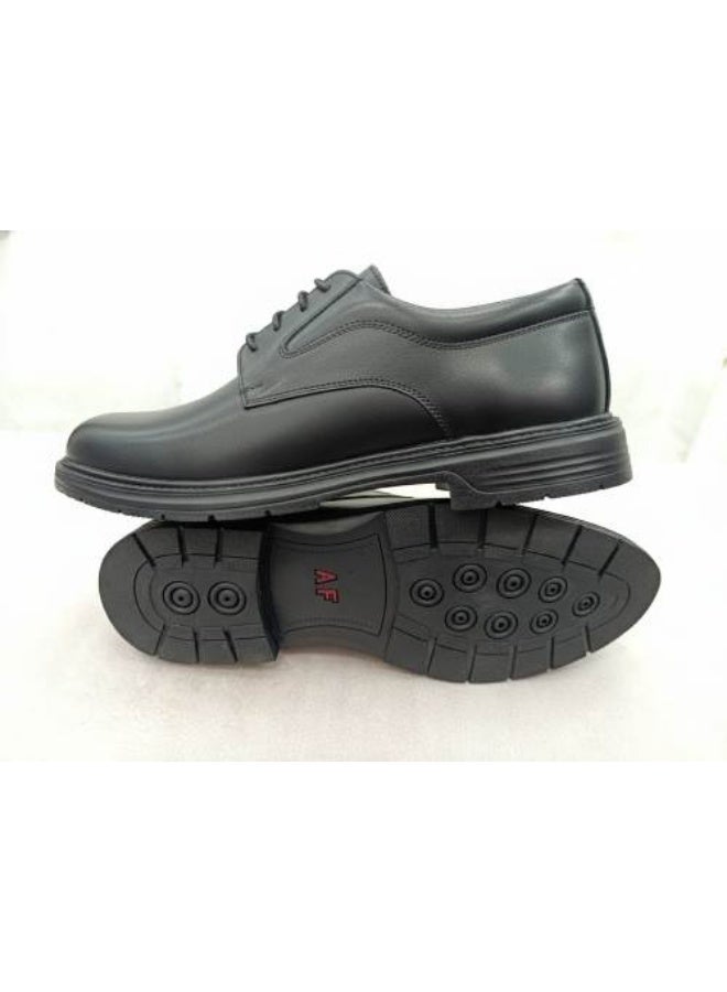 ARTWORK Men's formal shoes, genuine leather, black, lace-up, suitable for work and special occasions - Image 2