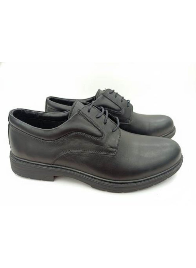 ARTWORK Men's formal shoes, genuine leather, black, lace-up, suitable for work and special occasions - Image 3
