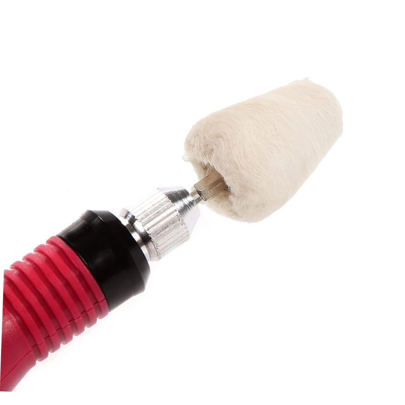 10pcs Polishing Cloth Wheel Bench Grinder Buffing Pads Drill Buffer Kit Wheel Polishing Set for Drill - Image 2