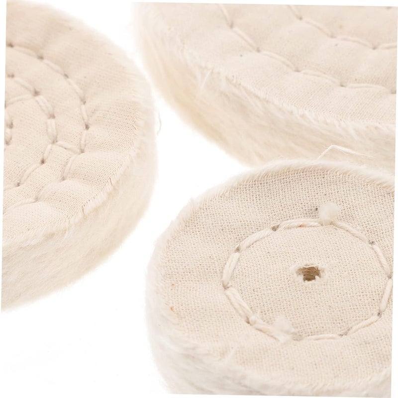 10pcs Polishing Cloth Wheel Bench Grinder Buffing Pads Drill Buffer Kit Wheel Polishing Set for Drill - Image 3