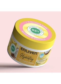 ENLIVEN Dry Hair Hydrating 3In1 Hair Mask Banana & Coconut ; 350Ml  - Image 4