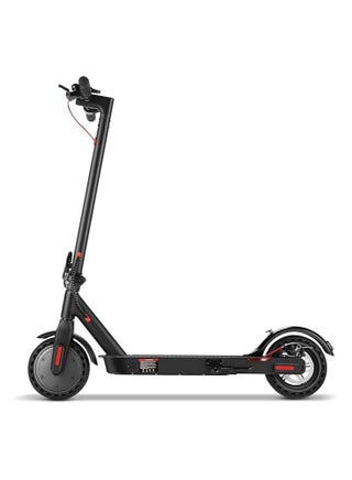 COOLBABY Electric Scooter Adults Foldable Sports Scooter Electric Bike for Adults, 8.5 Inch Tires, Up to 20 Miles Range & 15.5Mph, 350W,Bright Headlight, Double Brake Black
