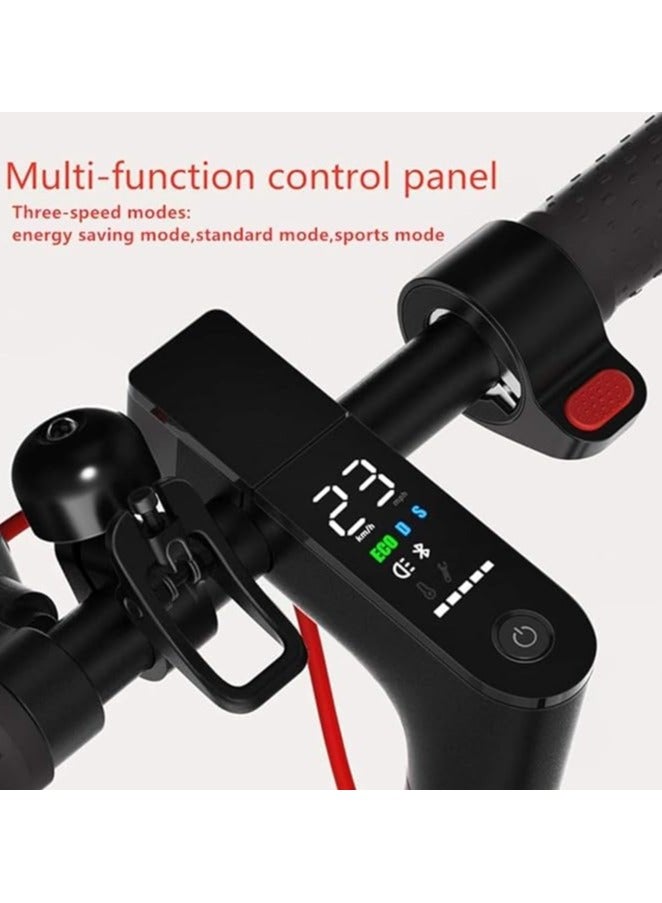 فلاش سكوتر كهربائي من كول بيبي للبالغين، سكوتر رياضي قابل للطي، دراجة كهربائية للبالغين، إطارات 8.5 بوصة، مدى يصل إلى 20 ميلًا و15.5 ميل في الساعة، 350 وات، مصباح أمامي ساطع، فرامل مزدوجة سوداء - Image 4