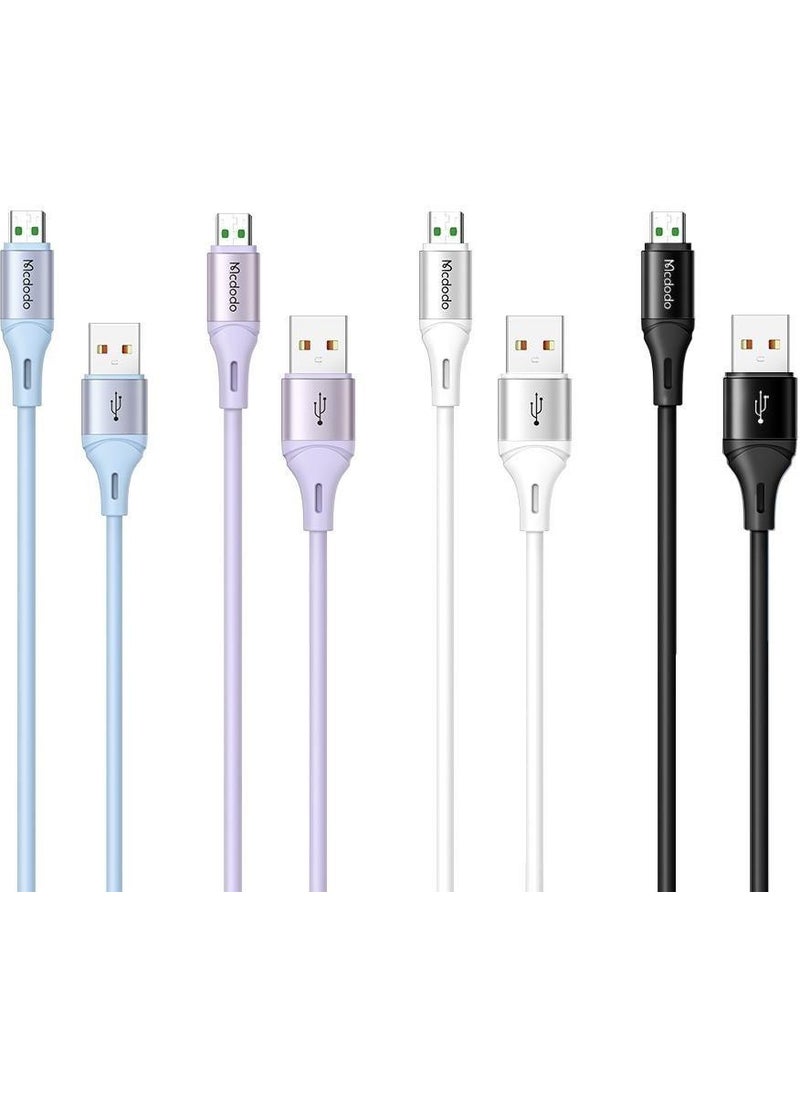 Mcdodo - CA-1854 4A Microusb Fast Data Charging Cable 1.2m-Blue - Image 1
