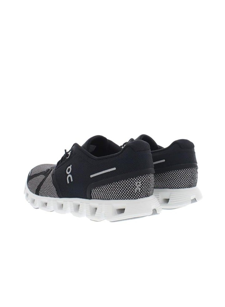 ON Women's Cloud 5 Sneaker, Black/White