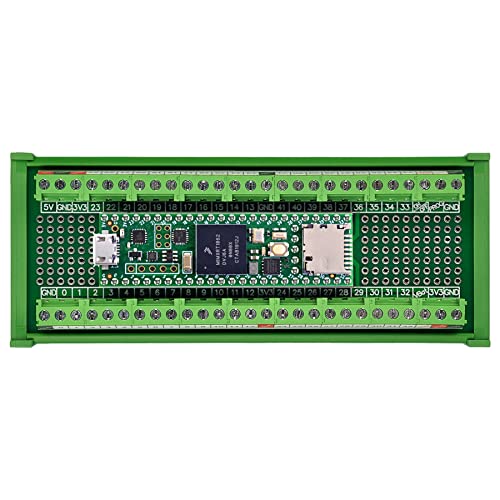 OONO Terminal Block Breakout Board Module for Teensy 4.1, DIN Rail Mount Version - Image 3