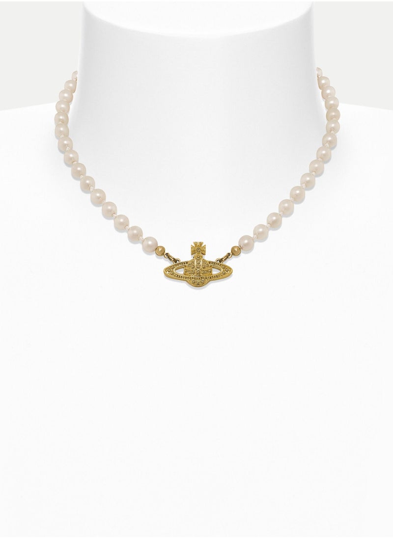 Vivienne Westwood Saturn Pearl Necklace  - Image 1