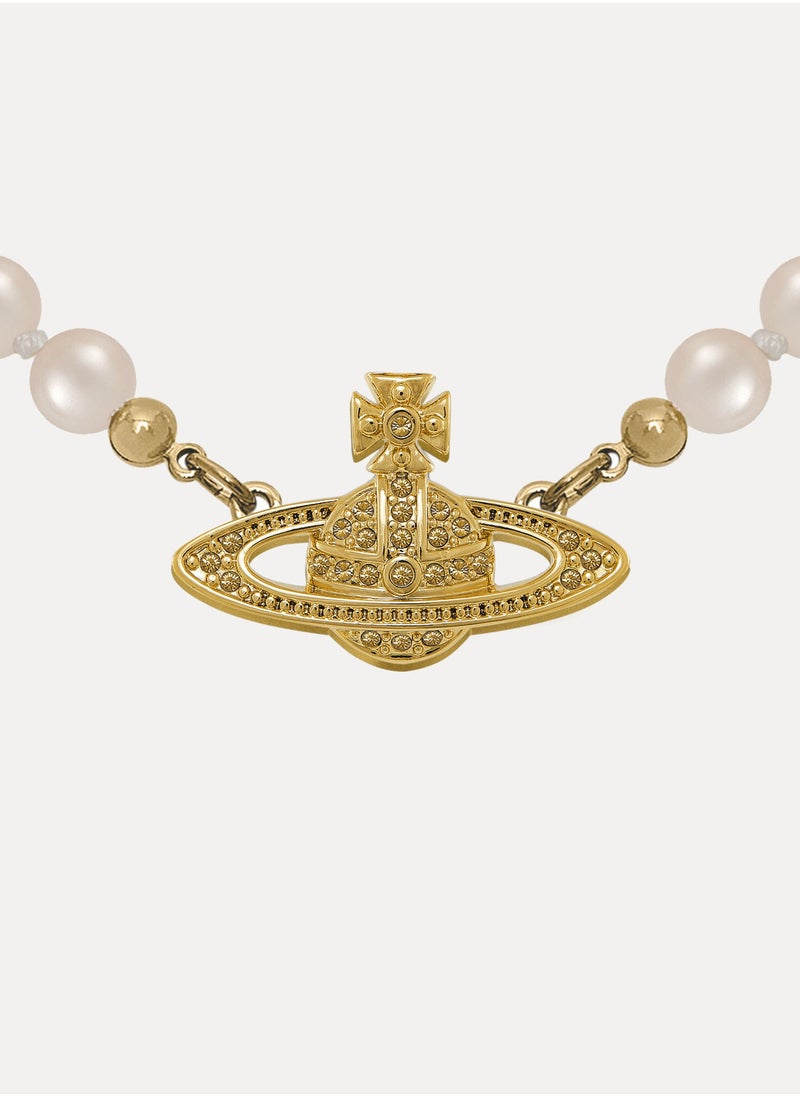 Vivienne Westwood Saturn Pearl Necklace  - Image 2