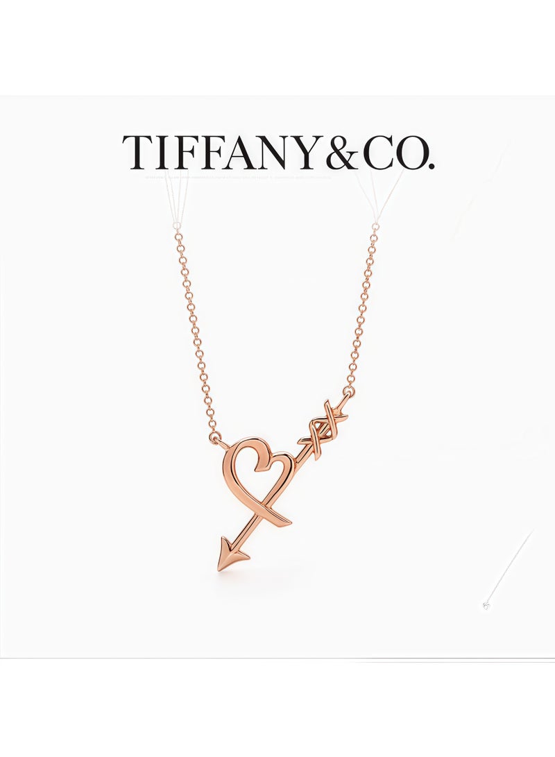 Tiffany & Co. Tiffany Paloma Picasso® Heart  Arrow Necklace - Image 1