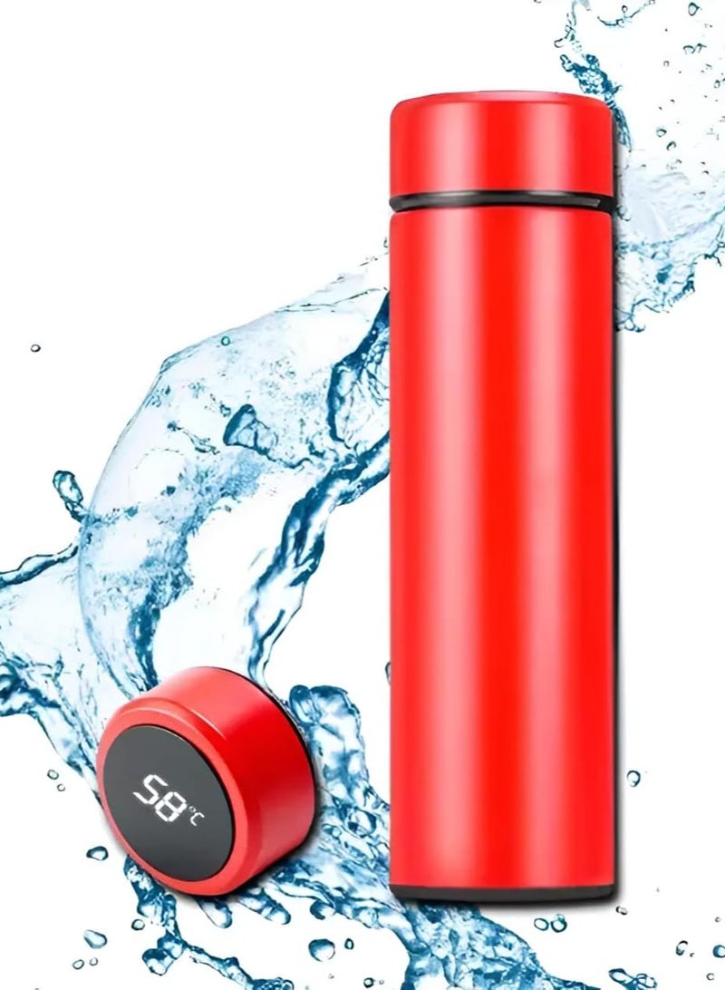 Reko Smart Thermos LED Flash -Touch Screen Water Bottle 304 Stainless Steel Vacuum 500ml - Image 2