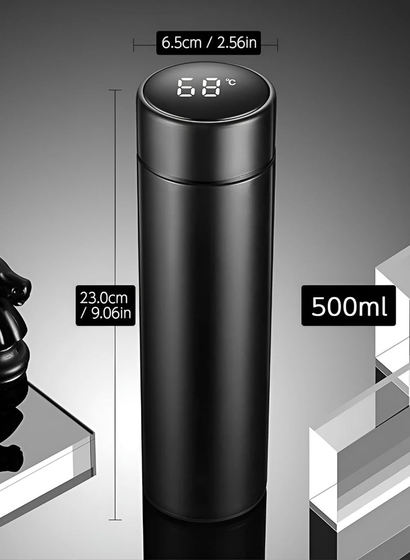 Reko Smart Thermos LED Flash -Touch Screen Water Bottle 304 Stainless Steel Vacuum 500ml - Image 5