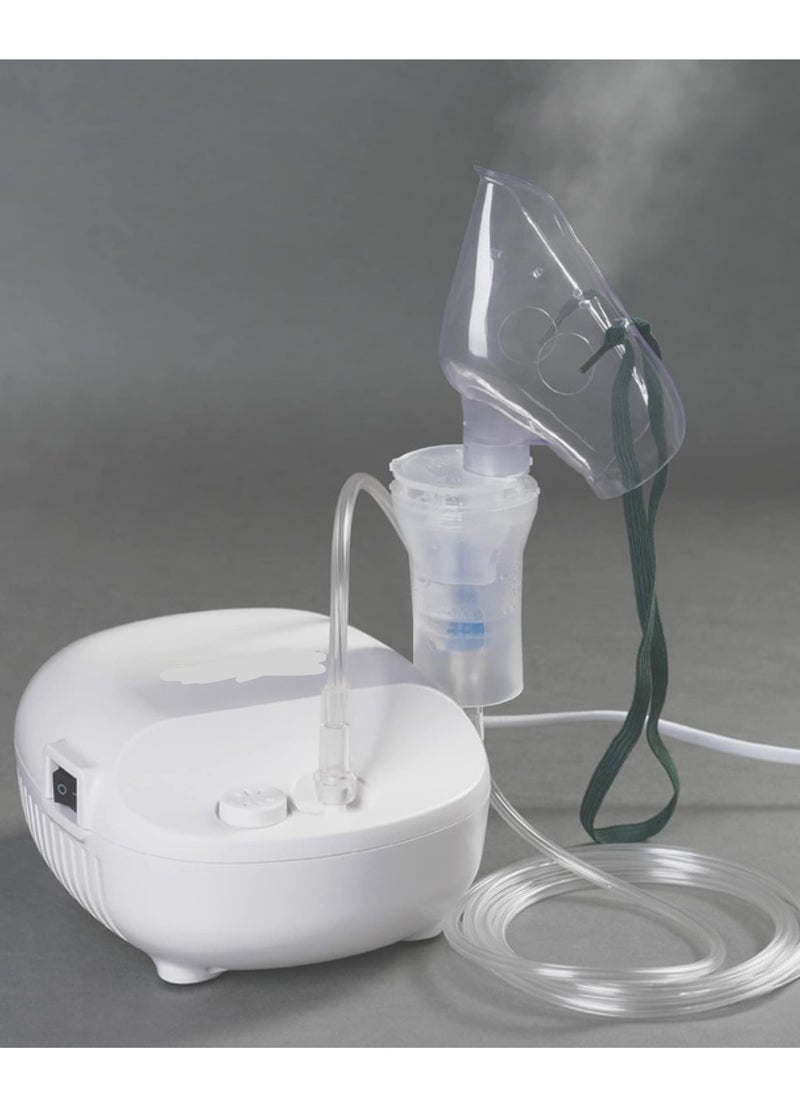 Generic - Nebulizer Inhaler, Inhalation Device with Mouthpiece and Mask for Adults and Children, for Colds or Asthma, AC Powered - Image 1