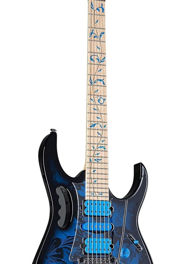 ايبانيز غيتار كهربائي من نوع Ibanez JEM77P-BFP بتصميم زهري - Image 1
