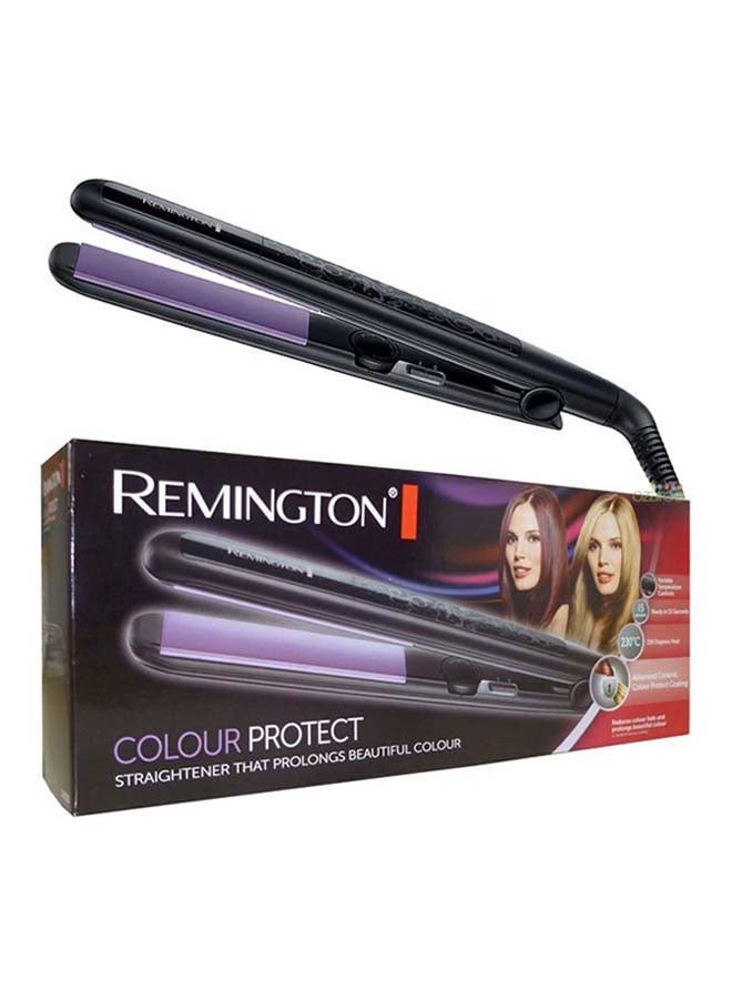 REMINGTON Colour Protect Ceramic Straightener Black/Purple - Image 1