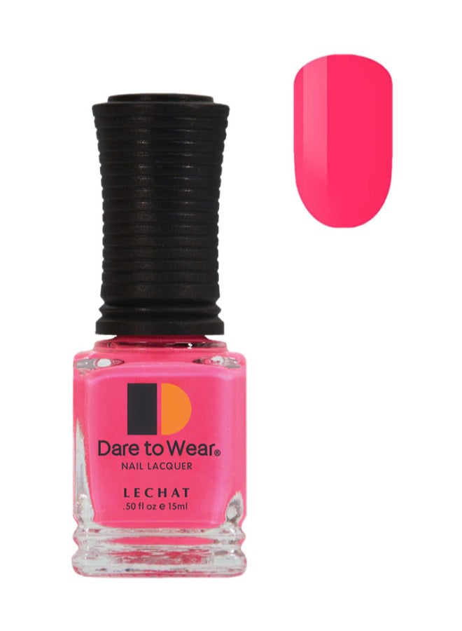 Lechat Nail Polish Super Shine Long Wear Lacquer Quick Drying Nail Color Resists Chips Fading Lasts Up To 3 Weeks Precise Application In One Stroke Nail Paint Strawberry Mousse Dw52
