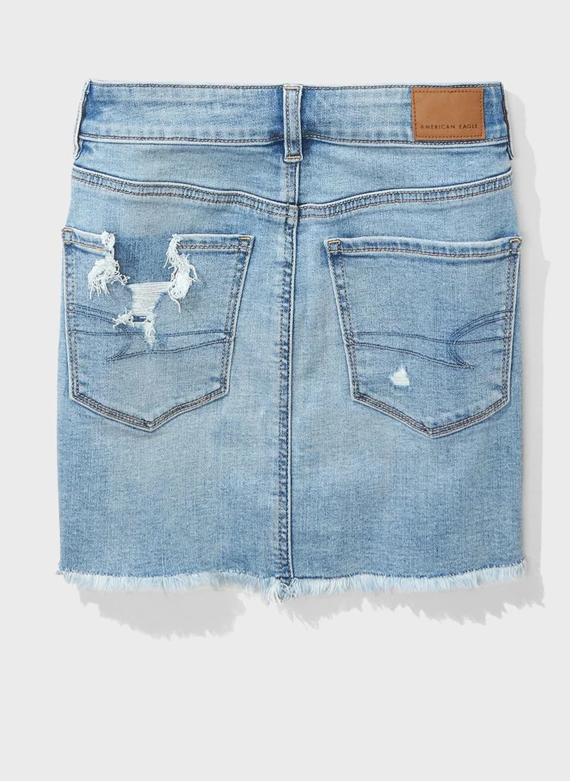 American Eagle Ripped Skirts