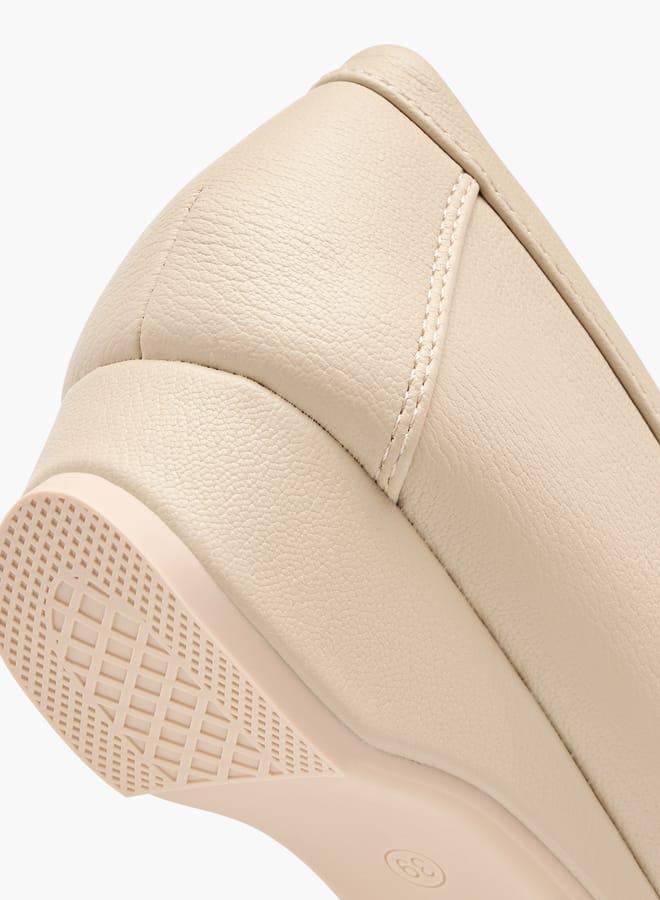 Flora Bella By Shoexpress Women Solid Slip-On Block Heel Loafers - Image 5