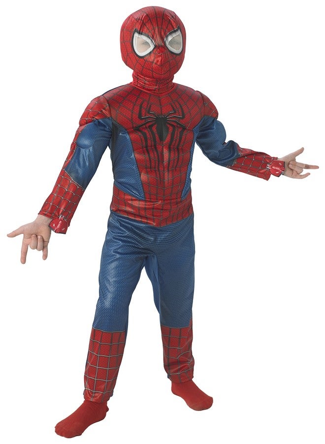 Rubies The Amazing Spider-Man 2, Deluxe Spider-Man Costume, Child Medium - Image 1