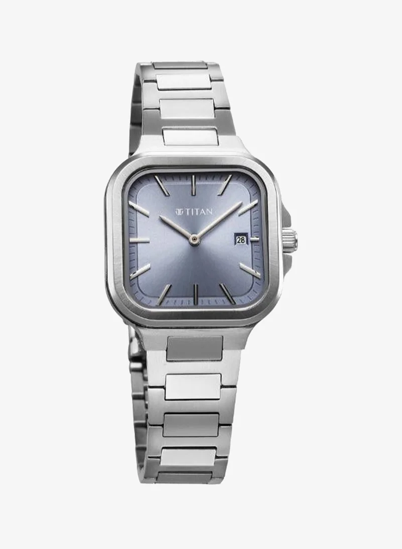 Titan Women's Stainless Steel Analog Watch 95291SM01 - 31 mm