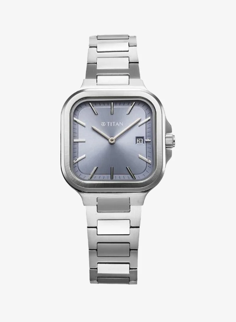 Titan Women's Stainless Steel Analog Watch 95291SM01 - 31 mm