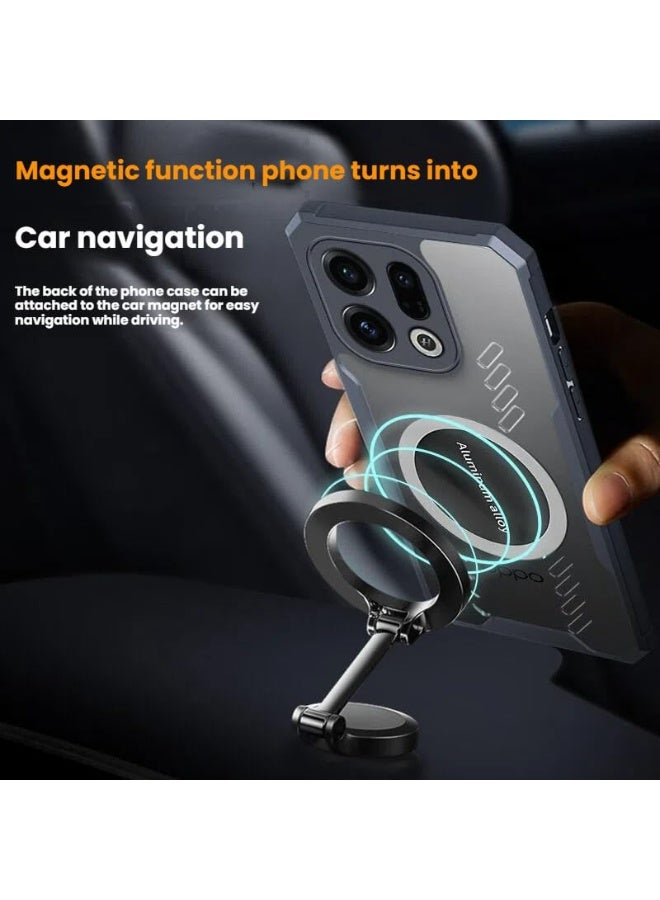 general Compatible with OPPO Find X9 Pro 5G Magnetic Case Clear Heat Dissipation Airbag Anti Fall Full Protection Case For Find X9 Pro - Image 3