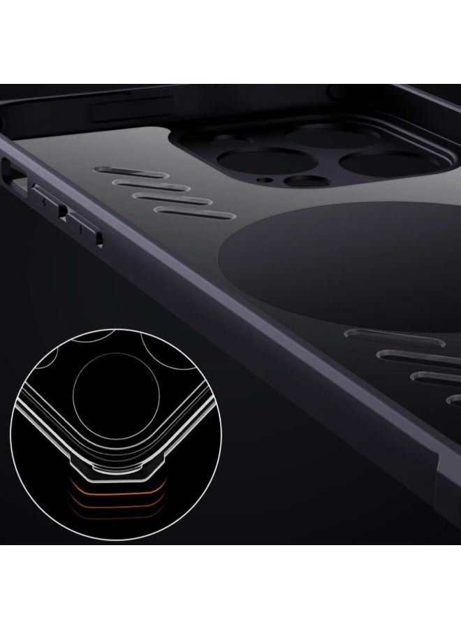 general Compatible with OPPO Find X9 Pro 5G Magnetic Case Clear Heat Dissipation Airbag Anti Fall Full Protection Case For Find X9 Pro - Image 5