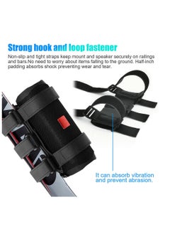 Excefore Portable Bike Speaker Mount, Adjustable Speaker Strap, Bottle Holder for Bike, Universal Bicycle Handlebar Soundbar Holder, Fits Golf Cart Bike or Boat Railing/Cross bar/Frame  - Image 5