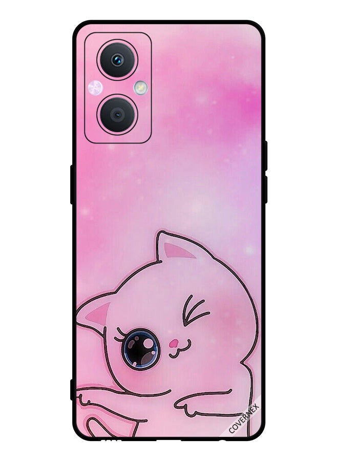 Covernex Protective Case Cover For Oppo A96 Go This Way Kitten - Image 1