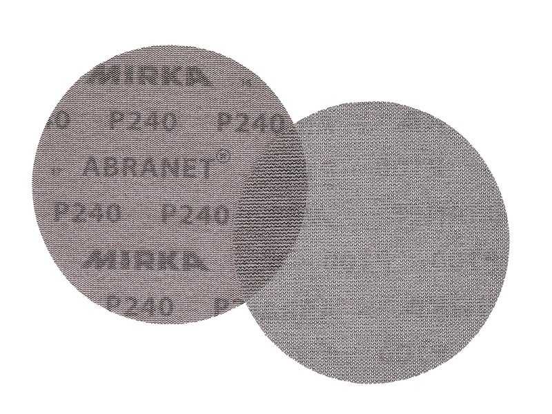 Mirka Abranet Net Disc / 6 inch/Grit 240 / Sandpaper Sanding Discs Hook and Loop/Dust-Free Sanding / 50 pcs / ‎9A-241-240 - Image 3