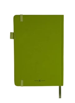 CUIR ALLY Cuir Ally Dexter Smart Erasable & Reusable Notebook ( Green), For Goals & Time Management, Includes Pen  - Image 4
