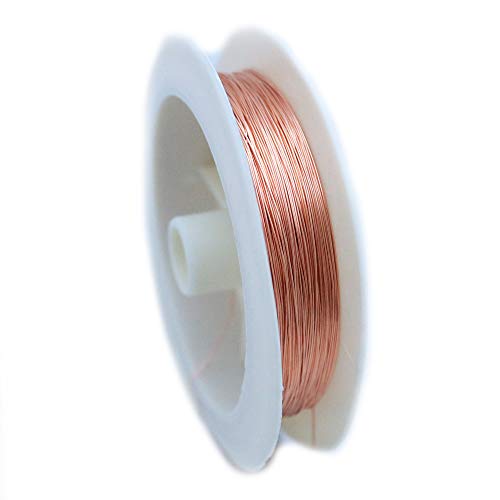 Craft Wire 24 Gauge, 99.9% Pure Copper Wire (Half Round) Dead Soft CDA #110 Made in USA - 25FT by CRAFT WIRE - Image 4