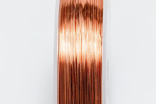 Craft Wire 24 Gauge, 99.9% Pure Copper Wire (Half Round) Dead Soft CDA #110 Made in USA - 25FT by CRAFT WIRE - Image 3