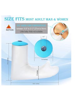 Captaintech Waterproof Arm Cast Cover for Shower Adult Long Full Protector Cover Soft Comfortable Watertight Seal to Keep Wounds Dry Bath Bandage Broken Hand Wrist Finger Elbow No Mark on Skin Reusable  - Image 4