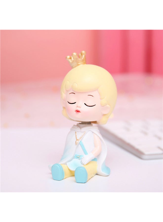 Cute Girl Heart Ballet Girl Ornaments Girl Bedroom Room Home Decoration Doll Cake Car Ornaments