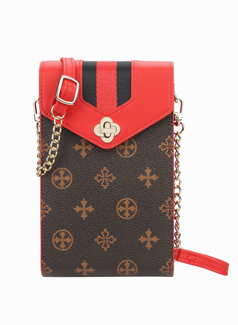 Women's Crossbody One Shoulder Printed Fashion Mini Phone Bag  - Image 1