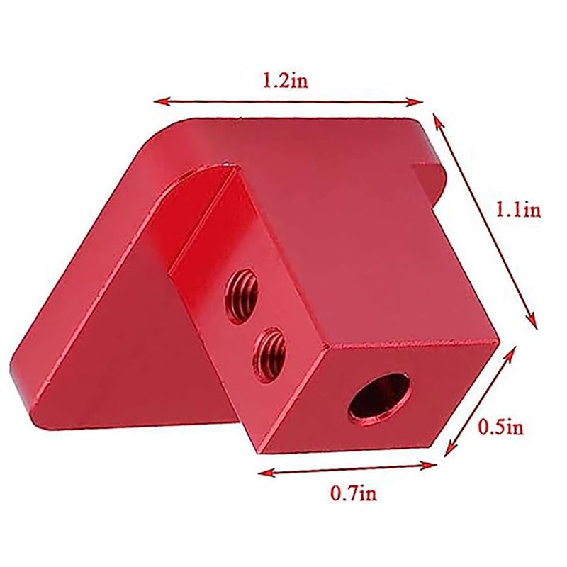Generic DSkoiph Hood Release Latch Handle Repair Kit Fit for Honda Civic 1996-2011, CR-V 1997-2006, Element 2003-2011 (Red)  - Image 2