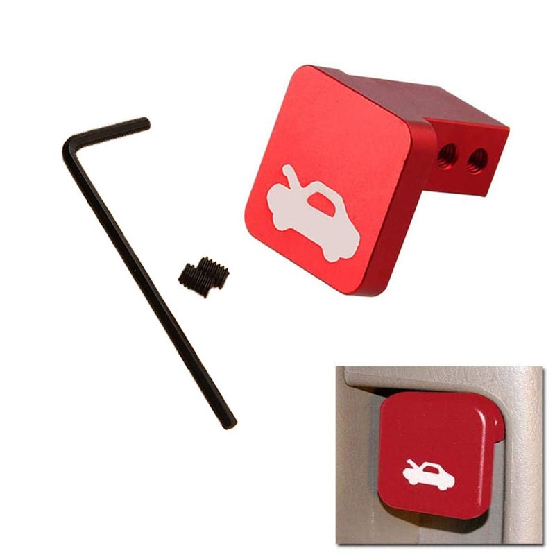 Generic DSkoiph Hood Release Latch Handle Repair Kit Fit for Honda Civic 1996-2011, CR-V 1997-2006, Element 2003-2011 (Red)  - Image 1