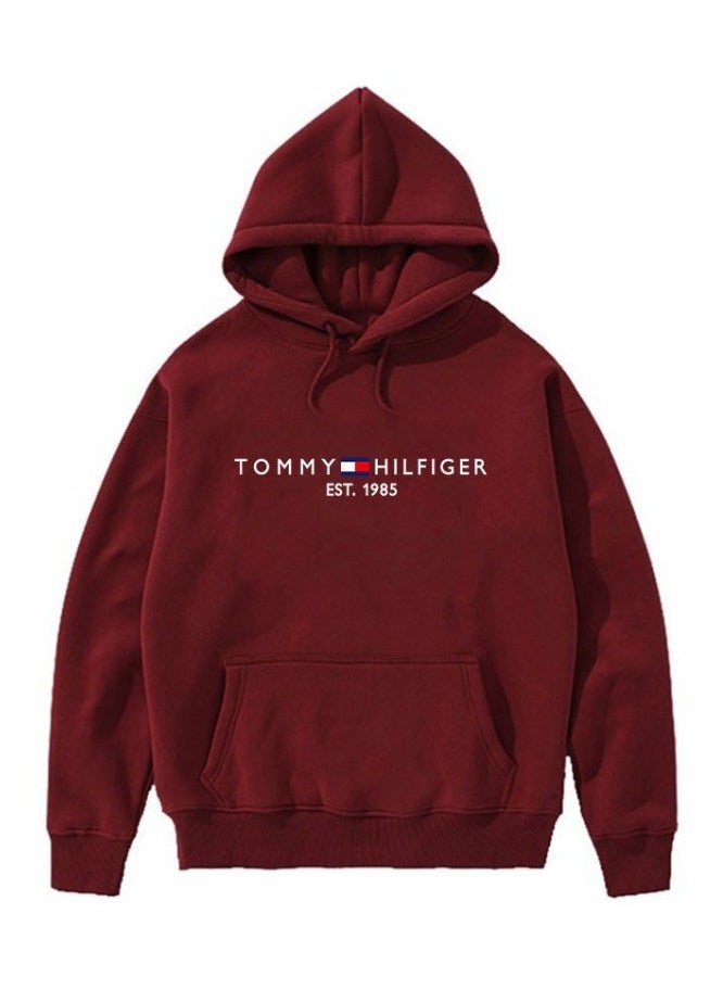 Generic Fashion Men's Running Sports Casual Pullover Long-sleeved Hoodie Couple Clothes  - Image 1