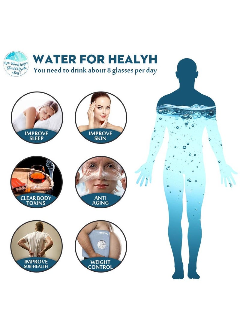 Fearlex - Rechargeable and Portable Glass H2 Hydrogen Water Generator Bottle | Advanced PEM(Japan) and SPE(Korea) Technology with up to 1200 PPB | Balanced PH Water Ionizer - Image 1