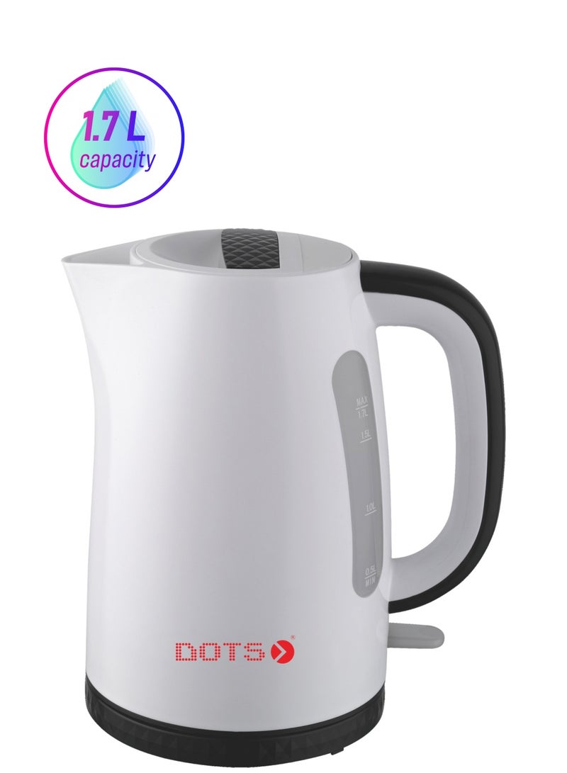 دوتس غلاية كهربائية عالية الكفاءة من دوتس KDF-003، لون ابيض - Image 1