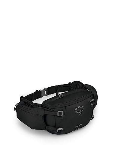Osprey Savu 5L Biking Waist Pack for Men and Women, Black - Image 1