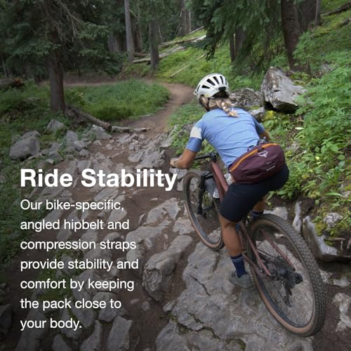 Osprey Savu 5L Biking Waist Pack for Men and Women, Black - Image 4