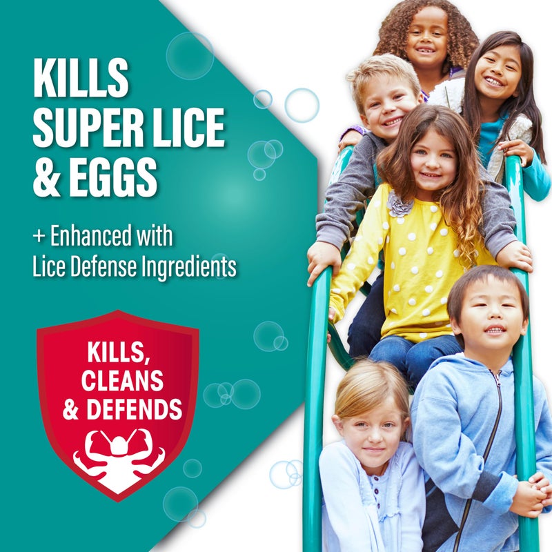 RID Super Max Advanced Shampoo Lice Removal Treatment, 3.4 Fl Oz, Includes Nit Removal Comb - Image 4