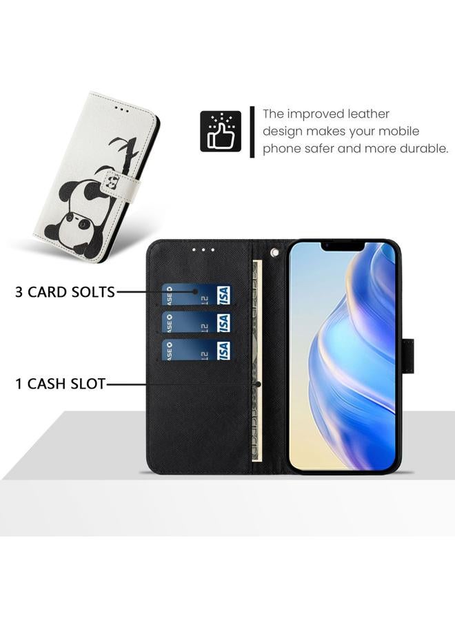 S-TOP Case For Samsung Galaxy S24 Ultra 5G Art Colored Drawing Pattern Leather Phone Case - Image 4