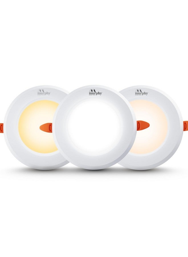 Murphy 7W VIVO 3-in-1 Round LED Conceal Panel Light | Color Changing (Cool White/Warm White/Natural White) - Suited for 3-inch Concealed Box - Pack of 12 - Image 1