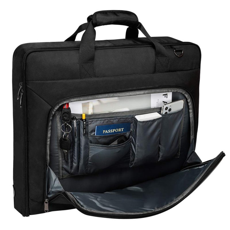 Modoker Suit Luggage Garment Bag with Shoulder Strap, Suit Carry on Bag Hanging Suitcase Garment Bags for Men Women Business Travel - Image 4