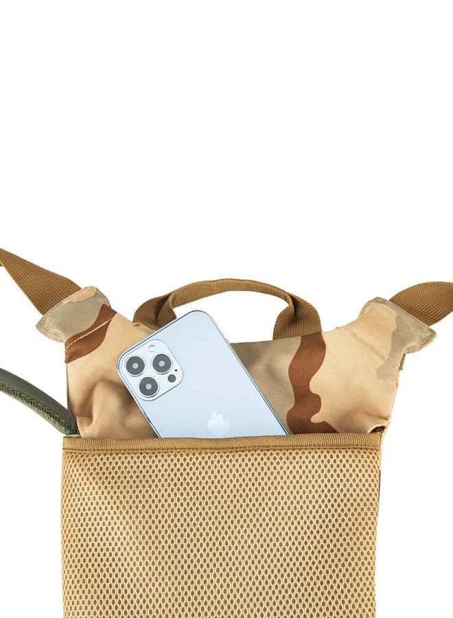 دي بي تي حقيبة ظهر لتخزين الماء، راوية ماء علي الظهر، كاكي، سعة 3 لتر - Image 4