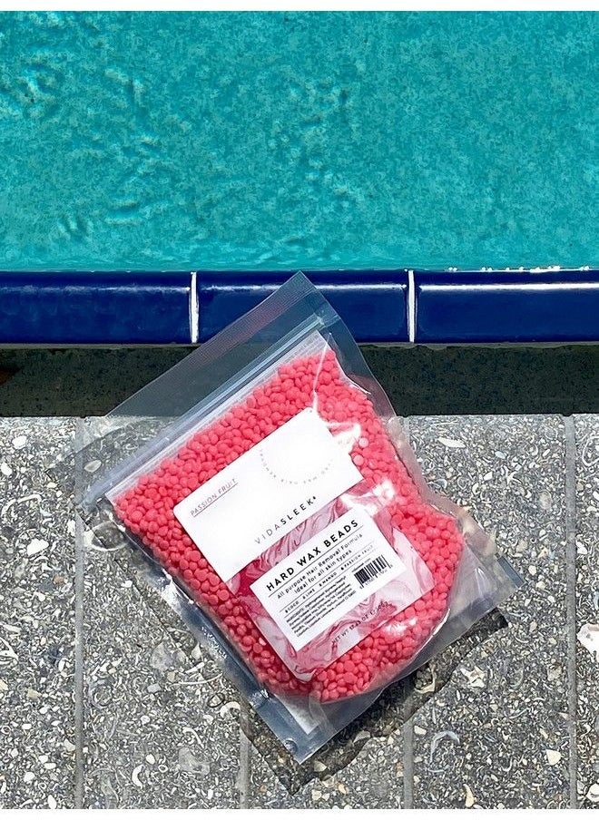 VidaSleek Hard Wax Beads All Purpose Hair Removal Wax No Strips Needed Passion Fruit Scent 17.63 Oz  - Image 3