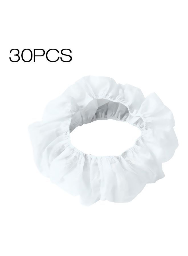 NIBEMINENT 30-Piece Disposable Toilet Cover White 10x1x10centimeter - Image 2